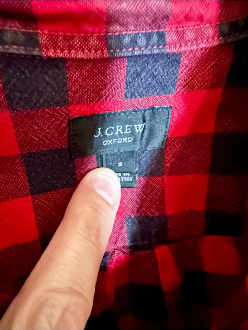 Two J. Crew Men’s Buttonup shirts - Oxford and Cotton - Size Small